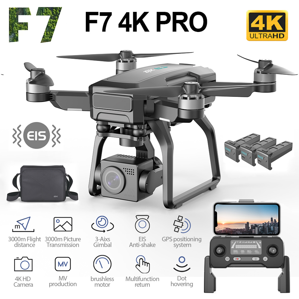 SJRC F7 PRO GPS Drone 4K Dual  - T-Motor F7 Pro Flight Controller ulasan dan harga