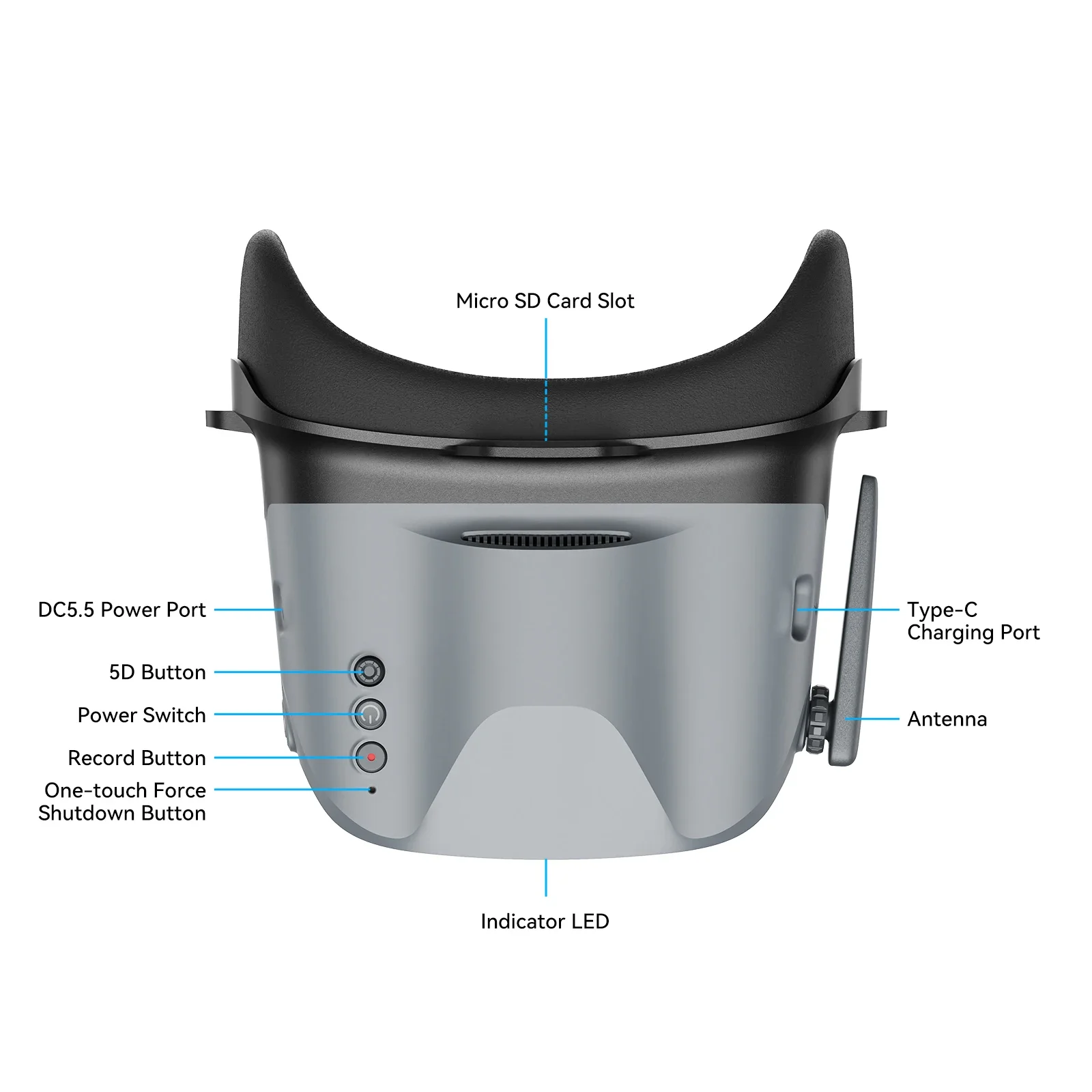 2026 BETAFPV VR04 Analog FPV G - Skyzone Cobra X V2 Fpv Goggles ulasan dan harga