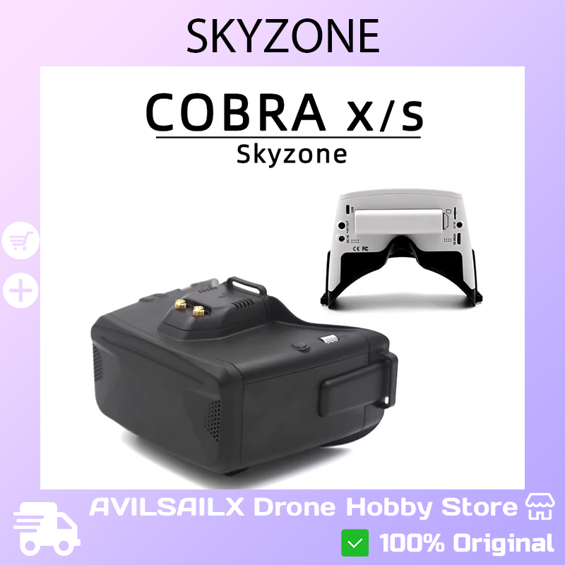 SKYZONE Cobra SD X V4 FPV Gogg - Skyzone Cobra X V2 Fpv Goggles ulasan dan harga