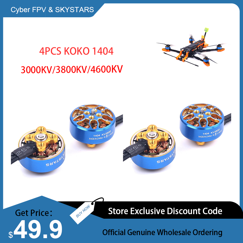 SKYSTARS KOKO 1404 3000KV 6S 3 - Radiomaster Ranger 2.4Ghz Elrs Module ulasan dan harga